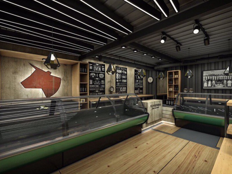Gallery Album Реализиран проект: Vivenda - ресторант и магазин от морски контейнери